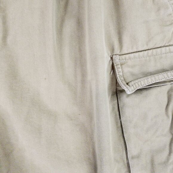 Bugle Boy Original Shorts Mens 40 Beige Khaki Pleated Vintage Casual Preppy Dad - Picture 7 of 11